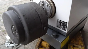 Kroll Warmluftheizgerät 40 SL 39 KW mit Lüftung Öl Brenner mit Tank Neuwertig