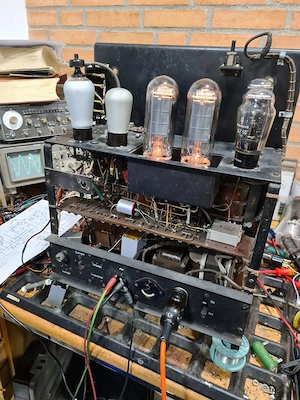 Klangfilm cinema amplifier KL34602 - 2xRV258-PP - possible remake to 2x RV258 SE