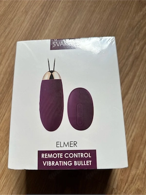 NEU Elmer Remote control vibrating Bullet