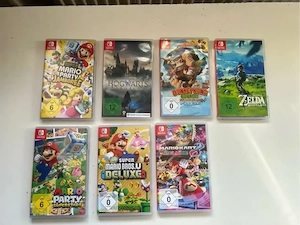 7 Nintendo Switch Spiele 1=10 