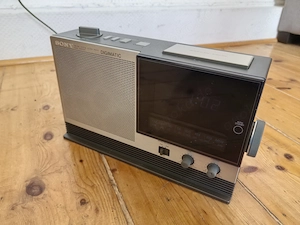 Sony ICF-C22W Dream Machine Digimatic Vintage Design Radio Wecker