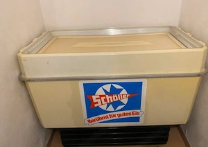 Original Schöller Eistruhe -gebraucht-