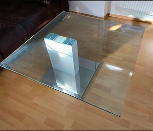 Glastisch zu verschenken