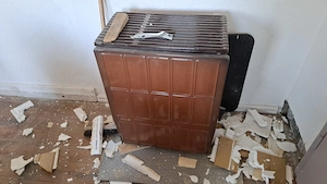 Holzofen zu verschenken