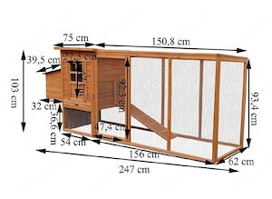 Hühnerkäfig   Voliere   Käfig