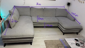 Wohnlandschaft mit Schlaffunktion Bild 2