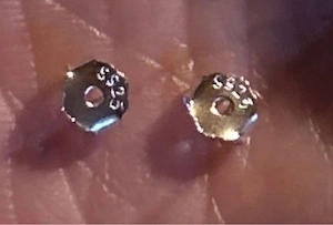Elegante Perlenohrstecker aus S925 Silber, neu Bild 4