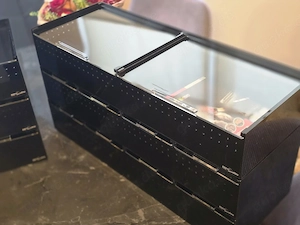 2x 2er Displays Reptizoo Börse Reptilien 