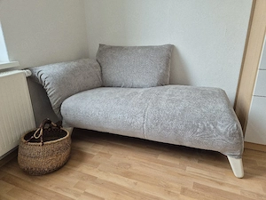 Ottomane Sofa klein Recamiere Chaiselongue Unikat