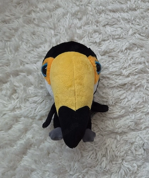 Tukan Stofftier Plüschtier Big Headz