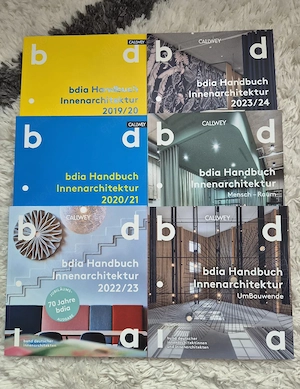 bdia Handbuch Innenarchitektur Sammlung 2019-2026