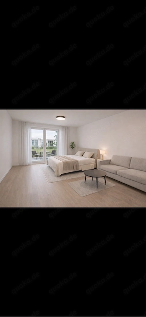 Erstbezug   Möblierte 1-Zimmer-Wohnung (41 m )   KfW 40   A+   Stellplatz inkl.   ab sofort