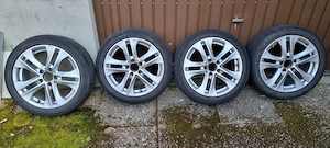 4x Felgen Mercedes Benz A204417502 (C-Klasse) Gebraucht mit Gebrauchsspuren, waren montiert auf Merc