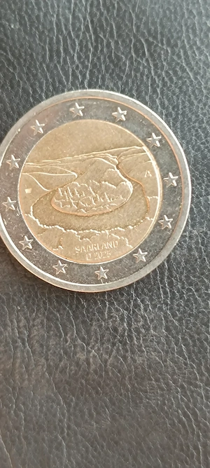 2 Euro 2025 A Saarland Deutschland 