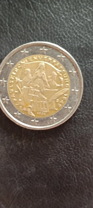 2 Euro 2024 G Pauluskirchen Verfassung Deutschland 