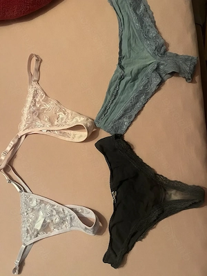 Sexy String panty spitze getragen 