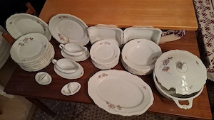 1960er Jahre Porzelanservice Bavaria Rheinkrone, Rheingold