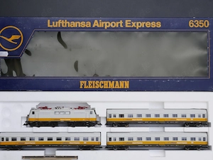 Fleischmann H0 Zugsets Dampfloks und Lufthansa-Express Bild 3