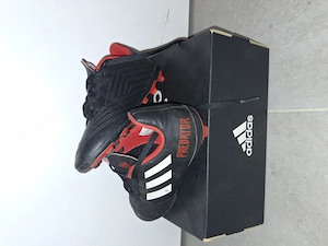 Adidas Predator Fußballschuhe für Kinder FG schwarz rot   UK 11K   Nocken   guter Zustand