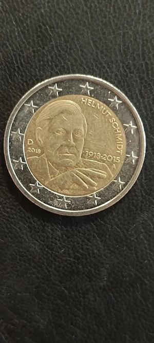 2 Euro 2018 A Helmut Schmidt Deutschland 