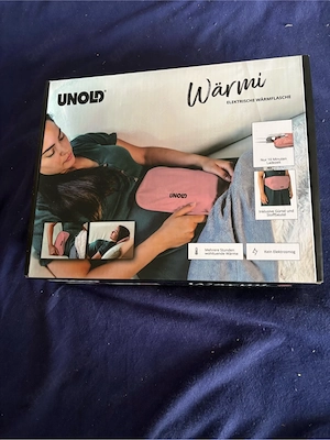 UNOLD Wärmi elektrische Wärmflasche rosa NEU in OVP