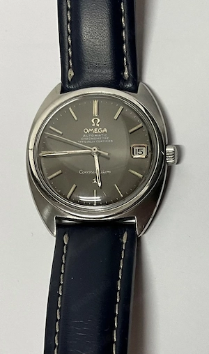 Omega Constellation Automatik Chronometer Stahl 36,7mm Datum Vintage Bild 2