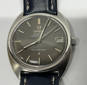 Omega Constellation Automatik Chronometer Stahl 36,7mm Datum Vintage