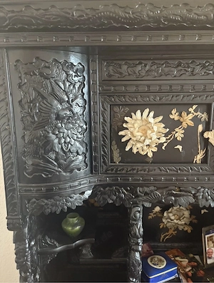 antiker Chinesischer Schrank Bild 4