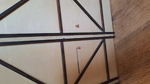 Fachwerkhaus mit Oldtimer und Mäusefamilie