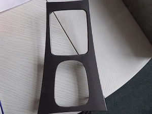 A2036806389 Konsolenblende Mercedes-Benz 