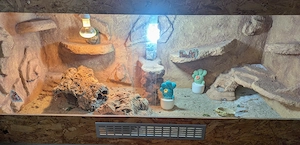 Großes Terrarium Kleintiergehege mit Zubehör 