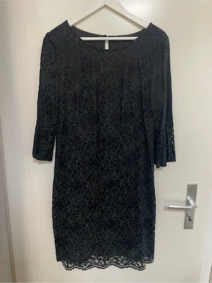S.Oliver Black Kabel Spitzenkleid Neu