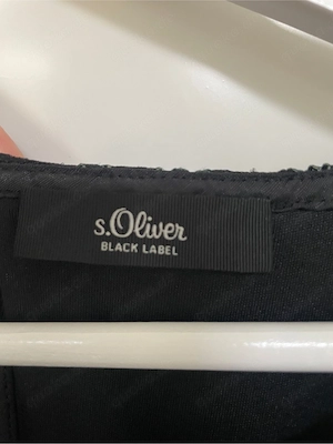 S.Oliver Black Kabel Spitzenkleid Neu Bild 2