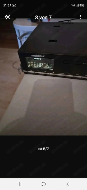 Medion Küchenradio CD Radio System mit Fernbedienung