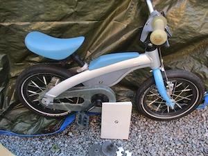 BMW Kinderfahrrad zum Laufen u. Treten