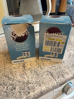 2 neue Packungen Senseo Reinigungs- und Entkalkungs Set