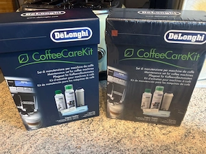 2 x Reinigungs- und Entkalkungs Set von DeLonghi NEU