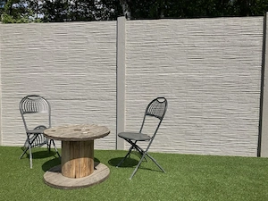 Betonzaun 200 cm hoch 20 lang . lieferung möglich 