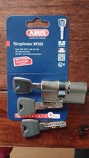 Türzylinder Abus 28-34 XP 205