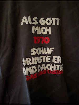 Unisex T-Shirt Größe S