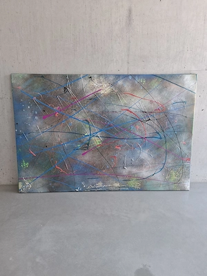 Kunstwerk Magic of universal Explosion von Kirti Ardas (80 120)