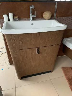 Duravit Esplanade Waschtisch   und WC Set Design-Kollektion -