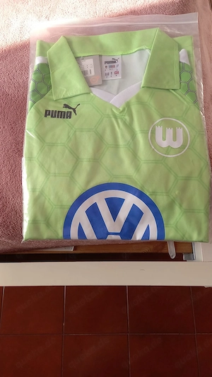 Wolfsburg football trickot retro