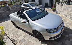 VW EOS 1F, EZ03 12, TÜV  km, Lederausstattung, 8-fach Bereift mit Felgen