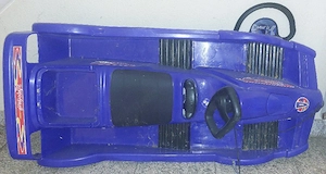 Alpengaudi Zweisitzer-Schlitten & KHW Schneerutscher