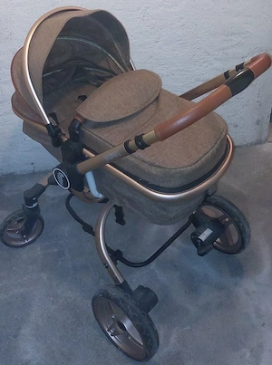 Babyhope Kinderwagen-Set mit 360 -Drehfunktion + Schlafsack