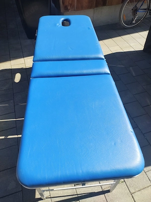 Klopp Massagebank Blau- Neuwertig