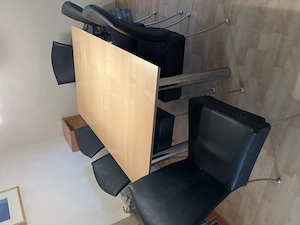 Esstisch inkl. 6 Stühlen