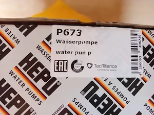 HEPU Wasserpumpe P673 für Audi Seat VW Skoda Porsche Cupra NEU originalverpackt