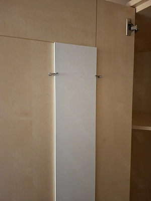 Eckkleiderschrank 1,27x1,13x2,16 m Schlafzimmer oder Kinder Jugend Kleiderschrank Bild 4